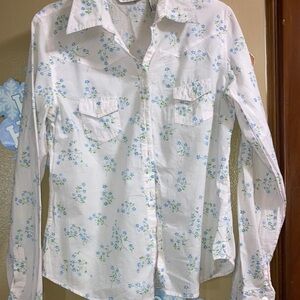 Aeropostale shirt floral print Y2K